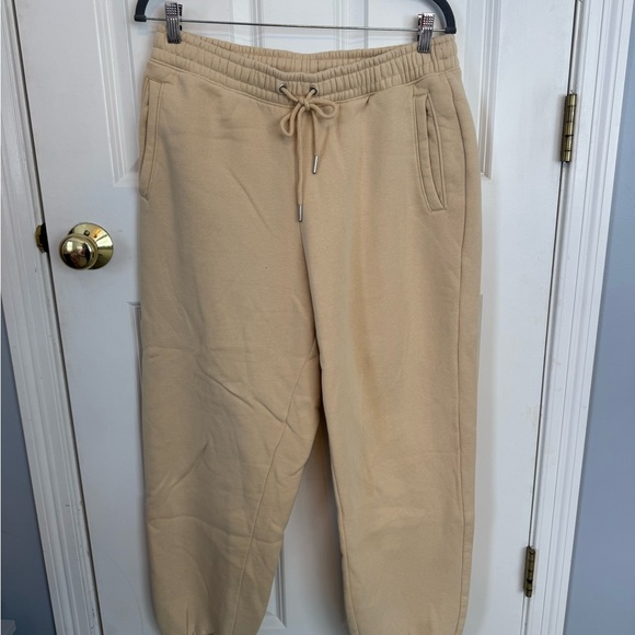 Abercrombie & Fitch Pants - Abercrombie & Fitch Yellow Sunday Baggy Sweatpants